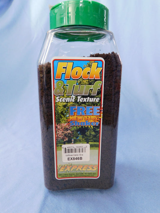Scenic Express EX846B - Soil Brown Coarse 32 oz. - MrMuffin'sTrains