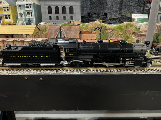 MTH 20-3834-1 - 2-8-2 USRA Light Mikado Steam Engine "Baltimore & Ohio" w/ PS3 #4500 - MrMuffin'sTrains