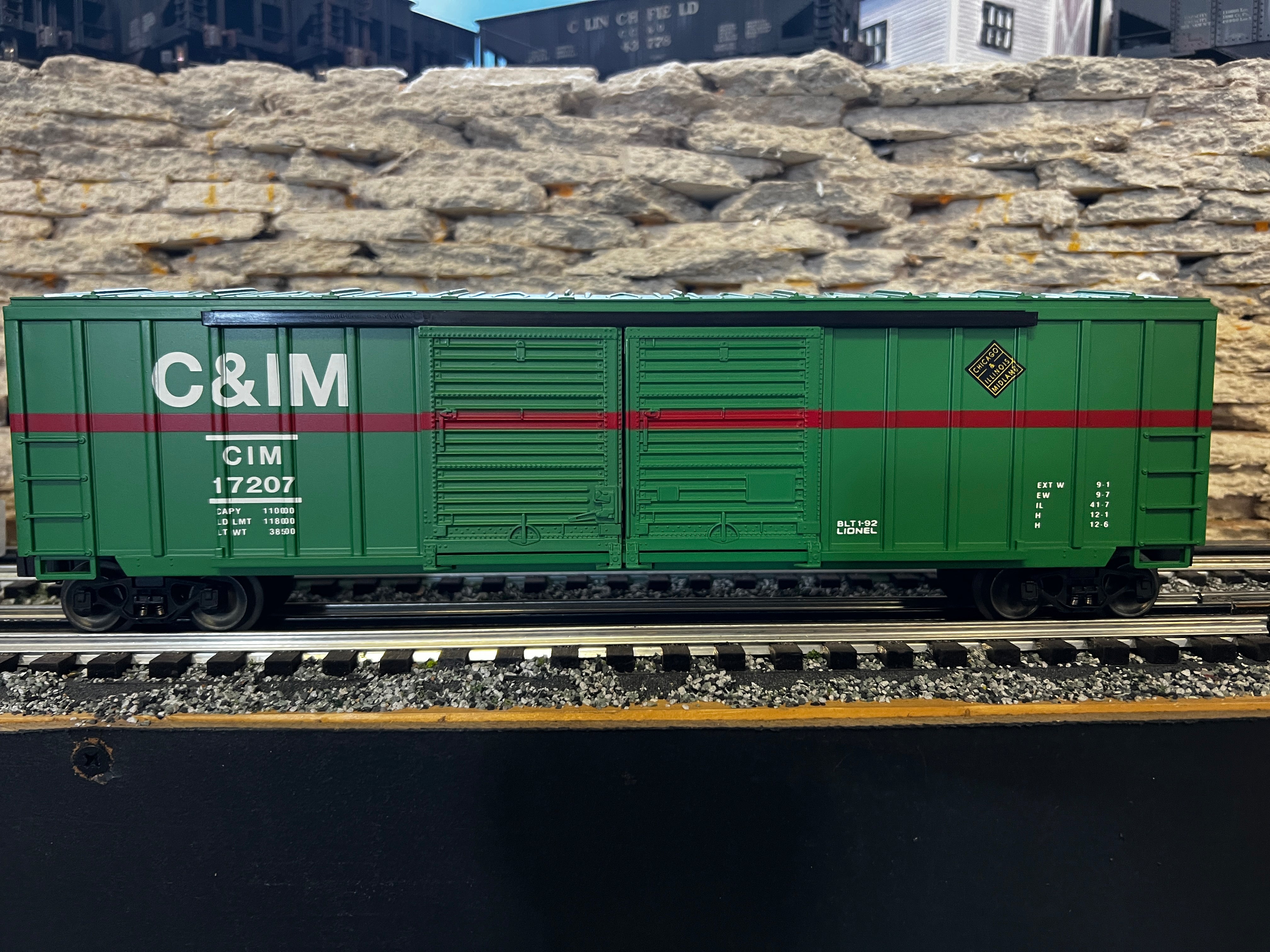 Lionel 6-17207 Box Car - C&IM - Second Hand - M0894