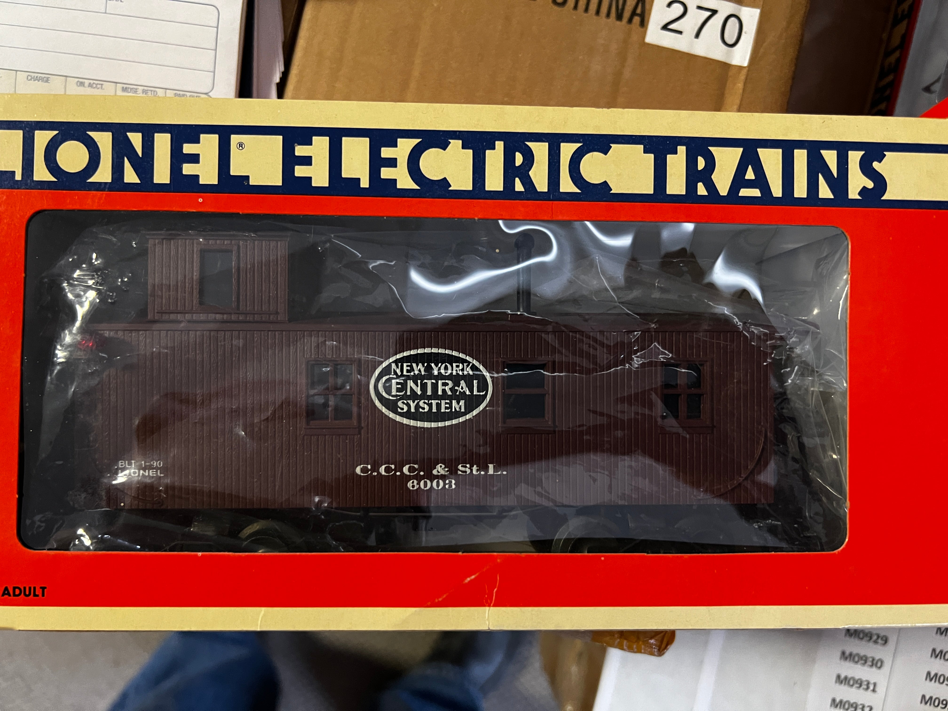 Lionel 6-17611 - Woodsided Caboose - New York Central - Second Hand - M0921