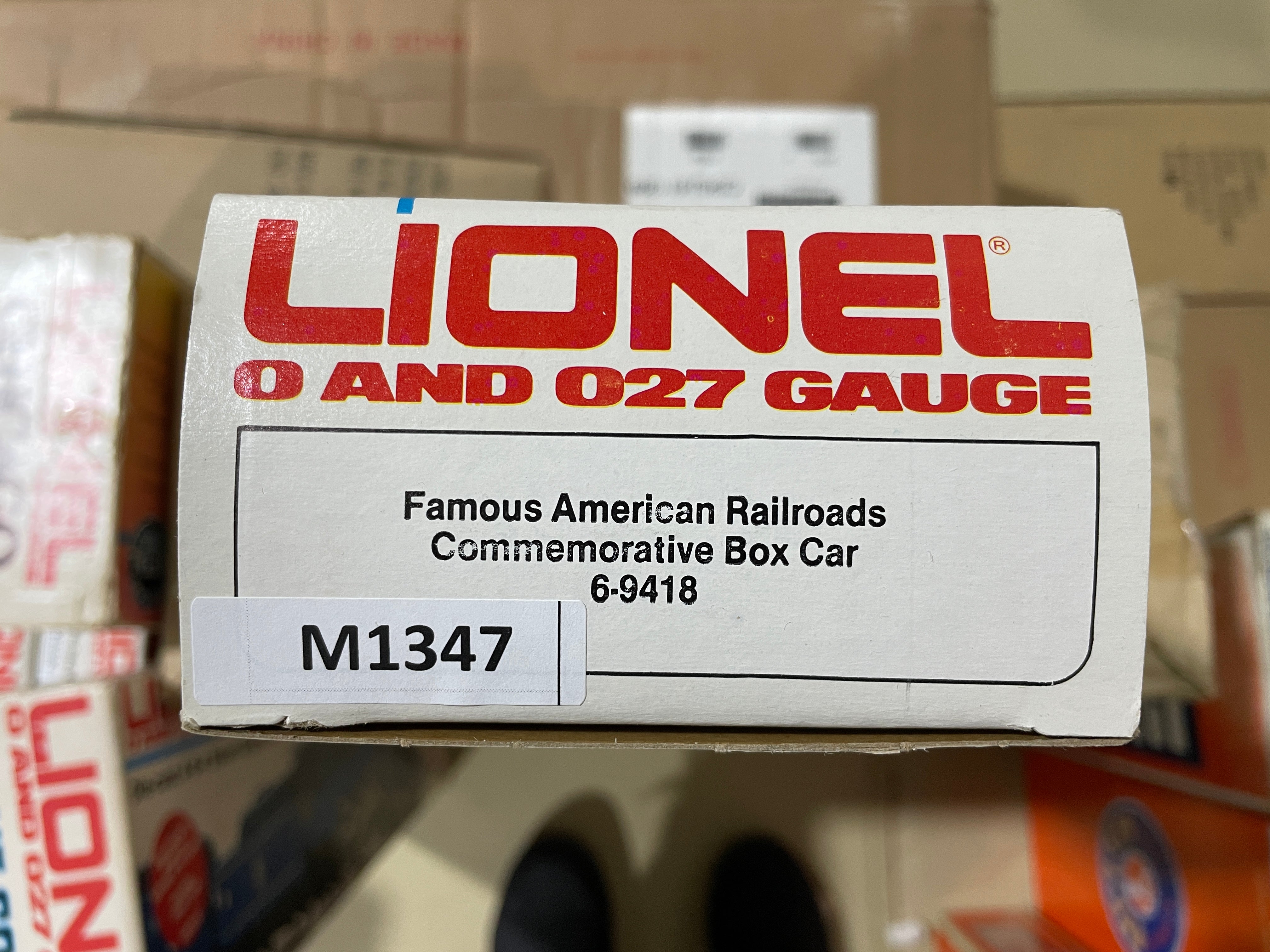 Lionel 6-9418 - Famous American Railroads Commermative Box Car - Santa Fe - Second Hand - M1347