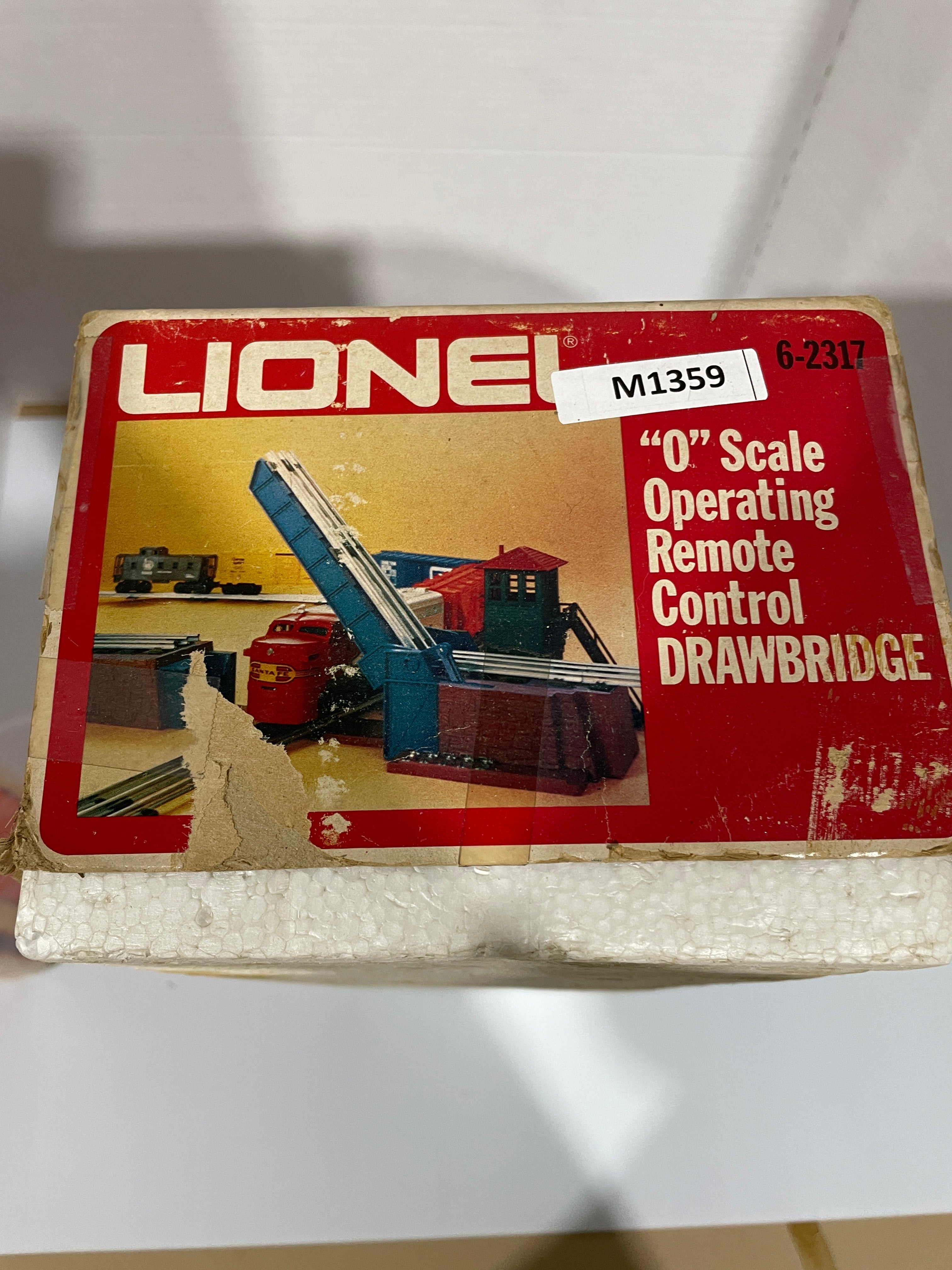 Lionel 6-2317 - Operating Remote Control Drawbridge - Second Hand - M1359