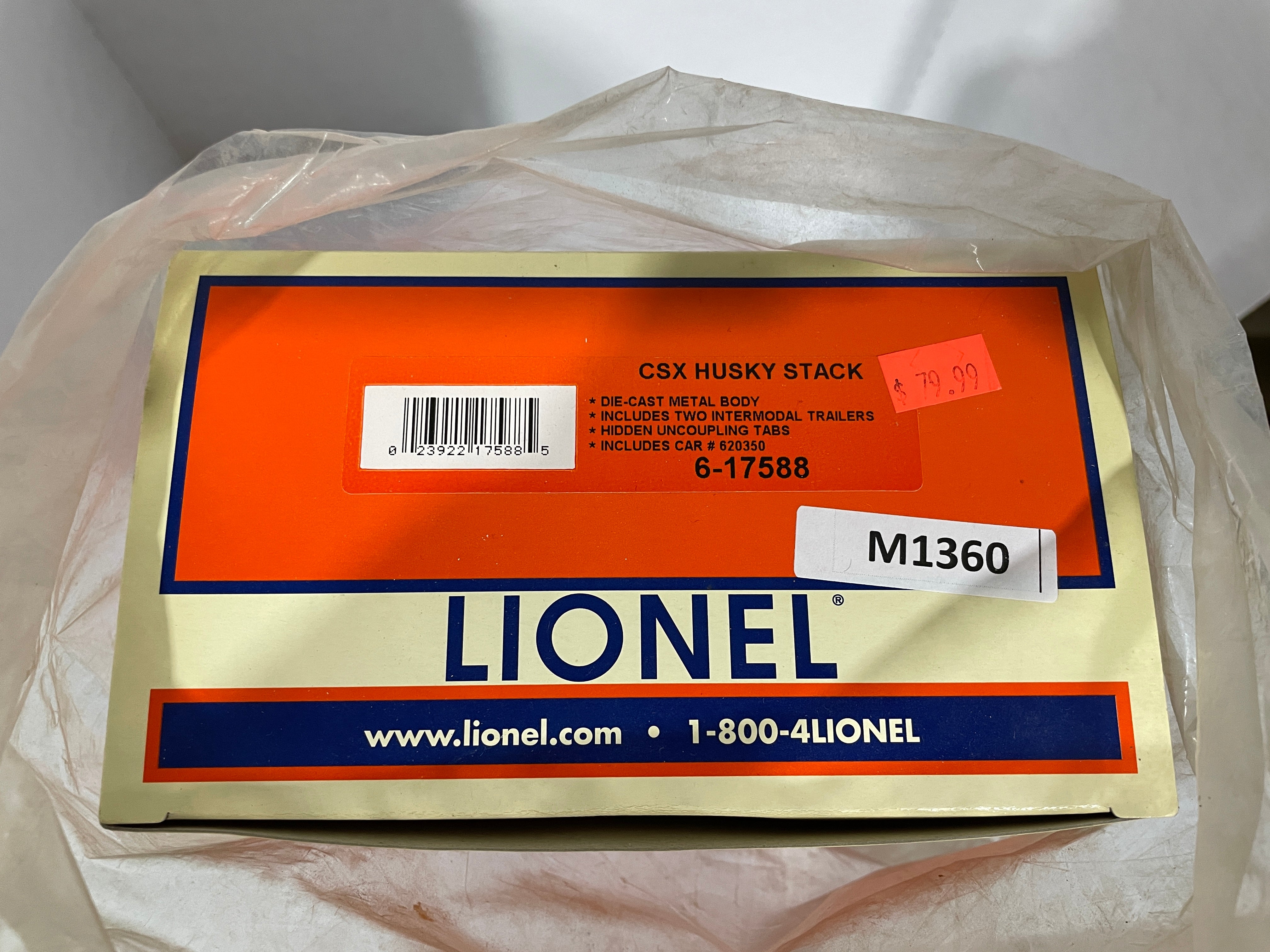 Lionel 6-17588 - CSX Husky Stack - Second Hand - M1360