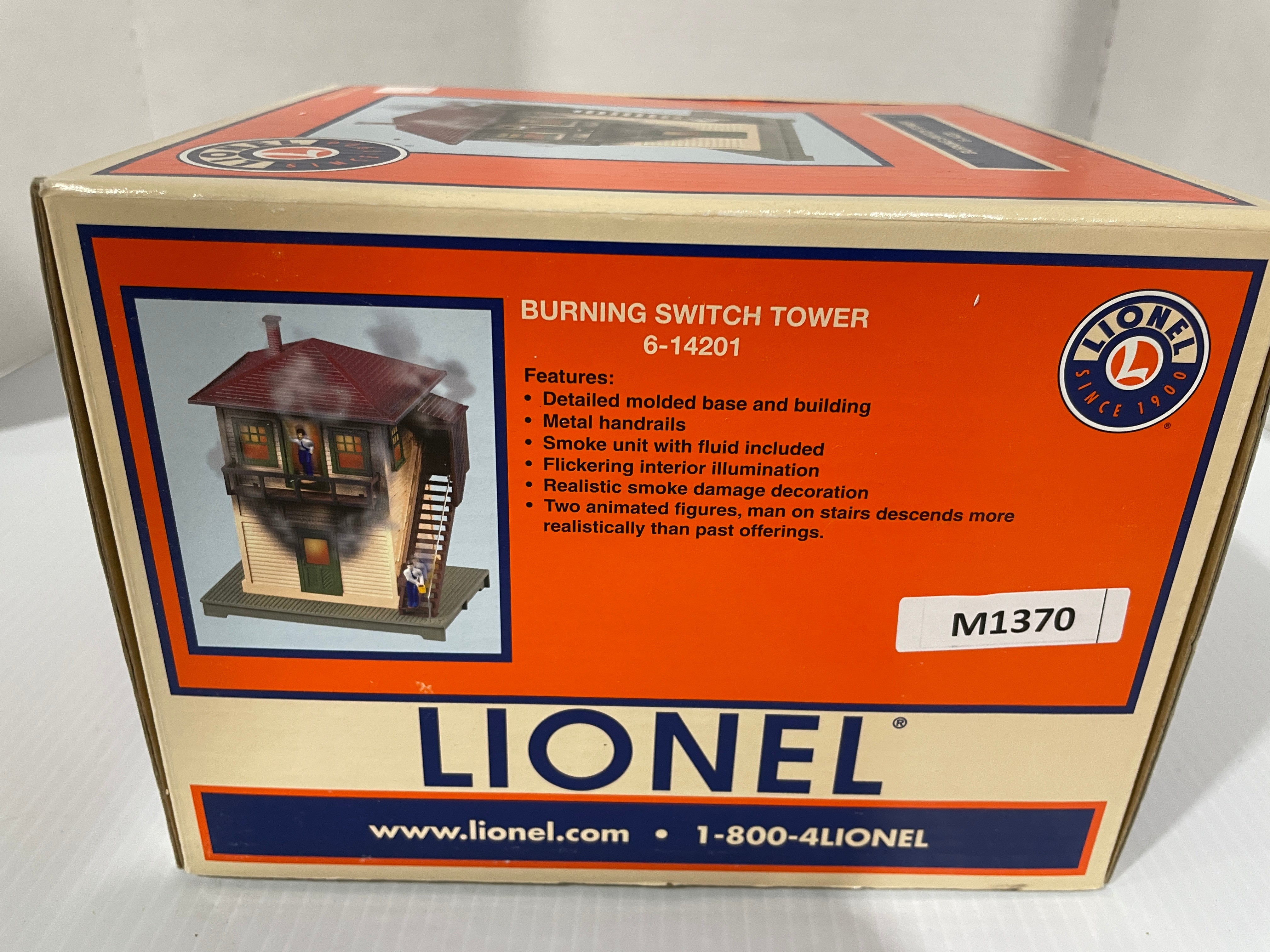 Lionel 6-14201 - Burning Switch Tower - Second Hand - M1370