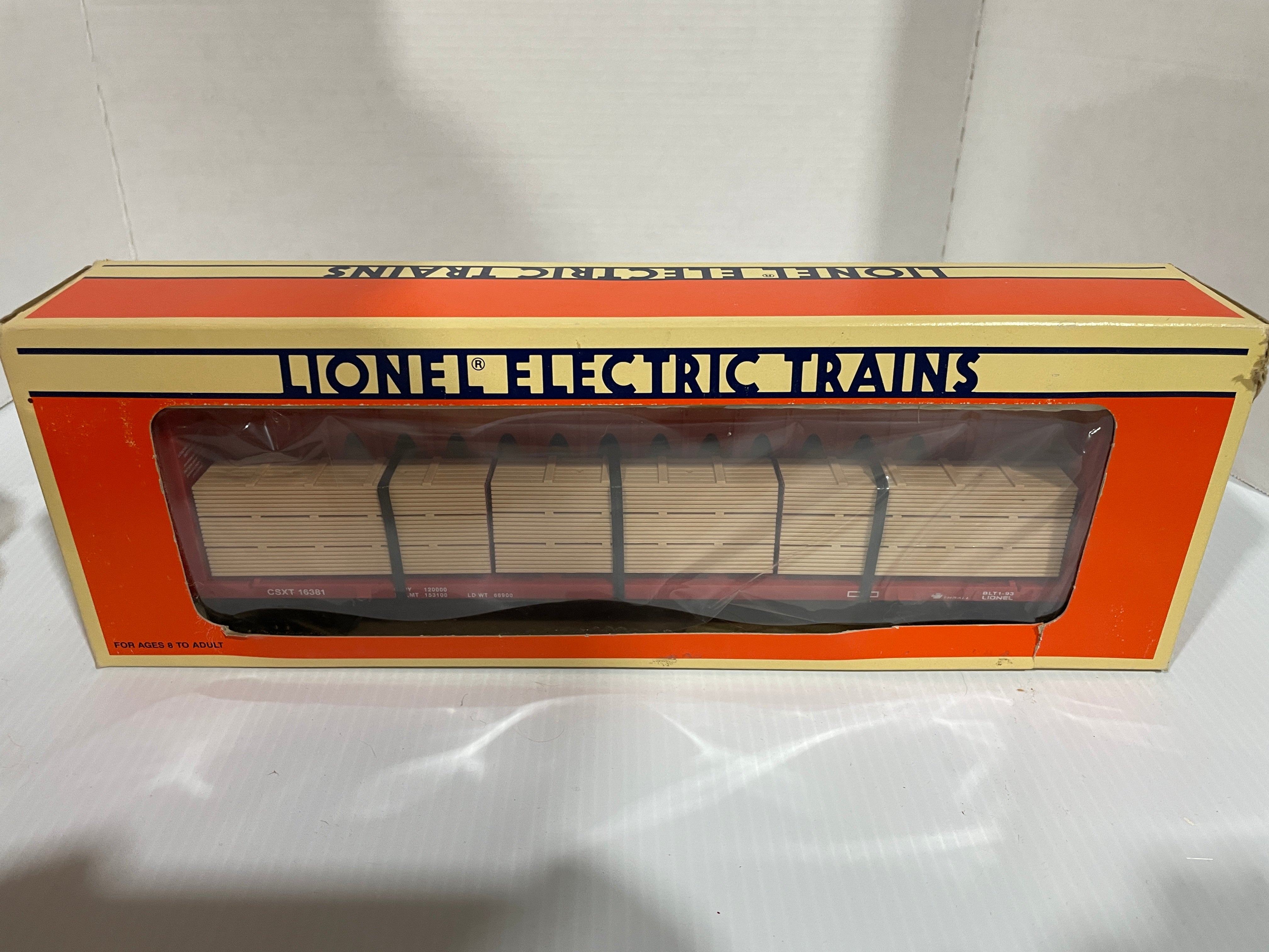 Lionel 6-18381 - CSXT I-Beam Flatcar - Second Hand - M1332