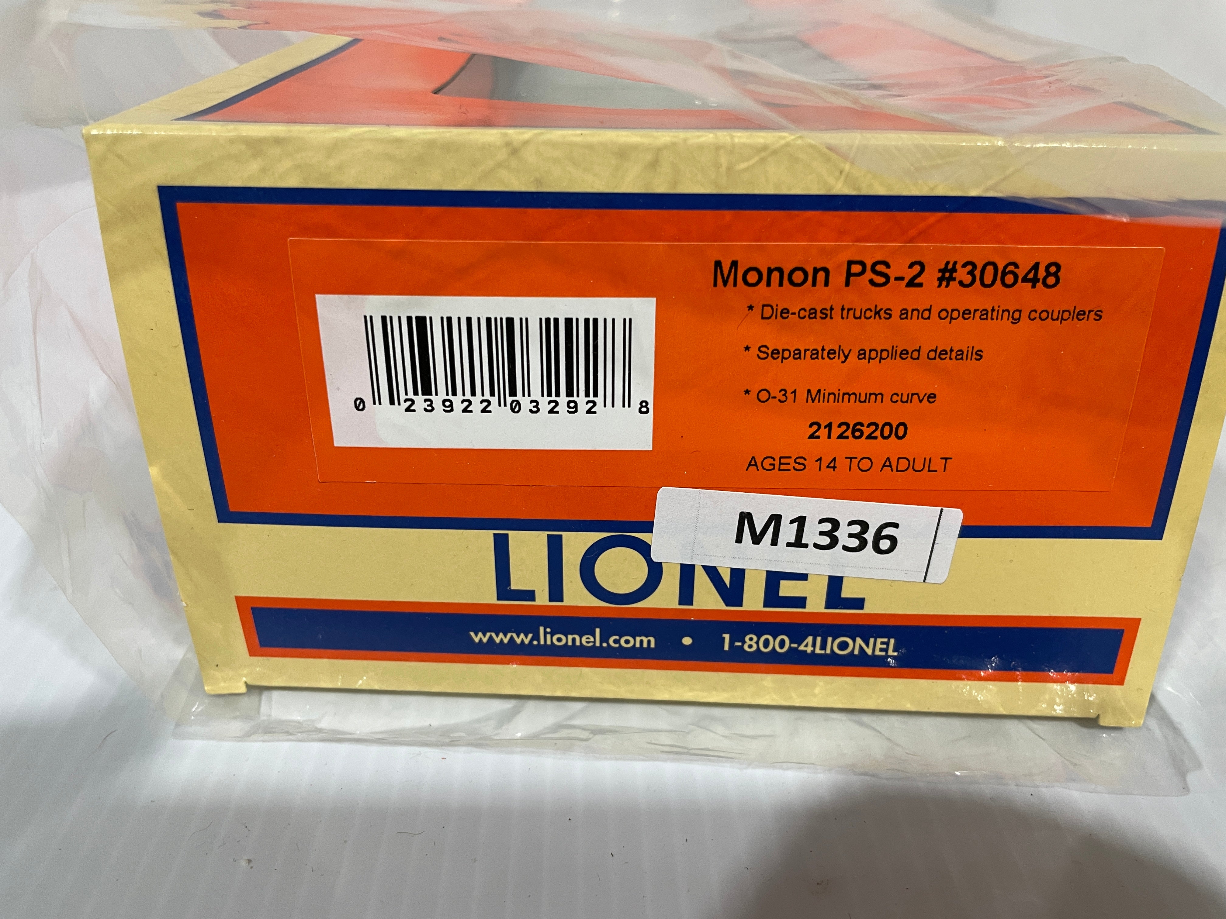 Lionel 2126200 - Monon PS-2 Hopper - Second Hand - M1336
