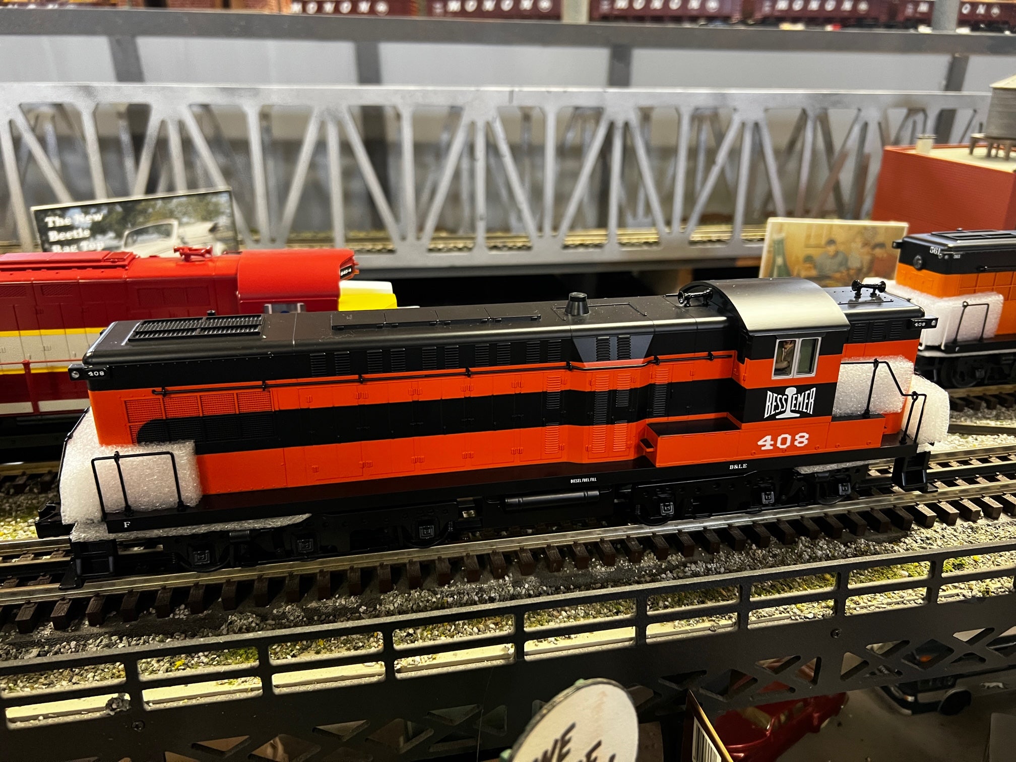 MTH 30-20888-1 - AS-616 Diesel Engine "Bessemer & Lake Erie" w/ PS3 #408