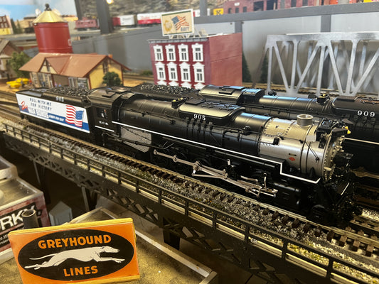 MTH 20-3861-1 - T1 2-10-4 Steam Engine "Kansas City Southern" #905 w/ PS3 ( War Bonds) - MrMuffin'sTrains