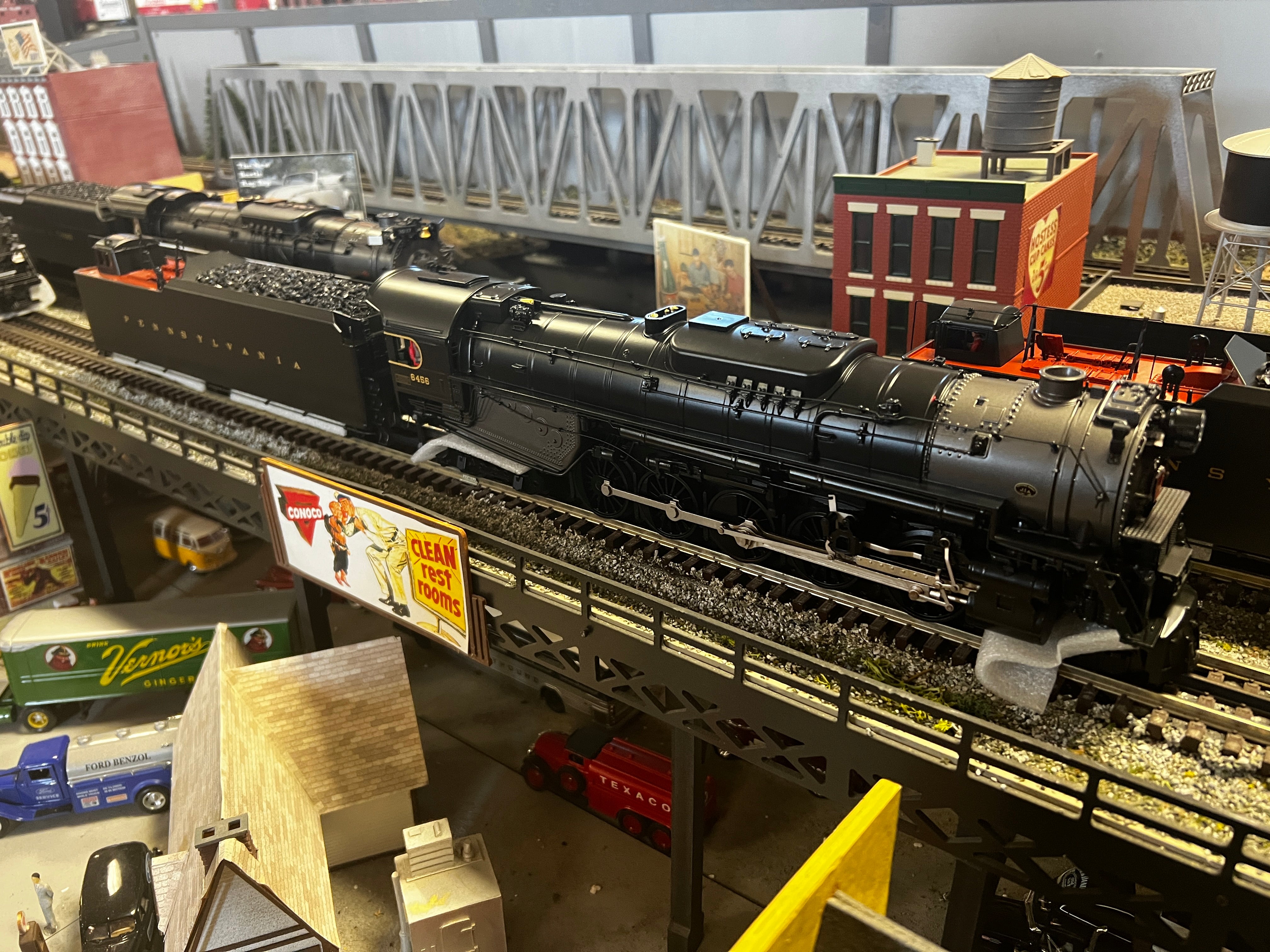 MTH 20-3848-1 - J1 2-10-4 Steam Engine "Pennsylvania" #6456 w/ PS3