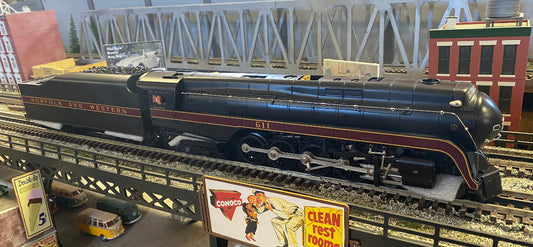 MTH 20-3773-1 - 4-8-4 J Steam Locomotive "Norfolk & Western" 611 (Spirit of Roanoke) w/ PS3 (Hi-Rail Wheels) #611 (Spirit of Roanoke) - MrMuffin'sTrains