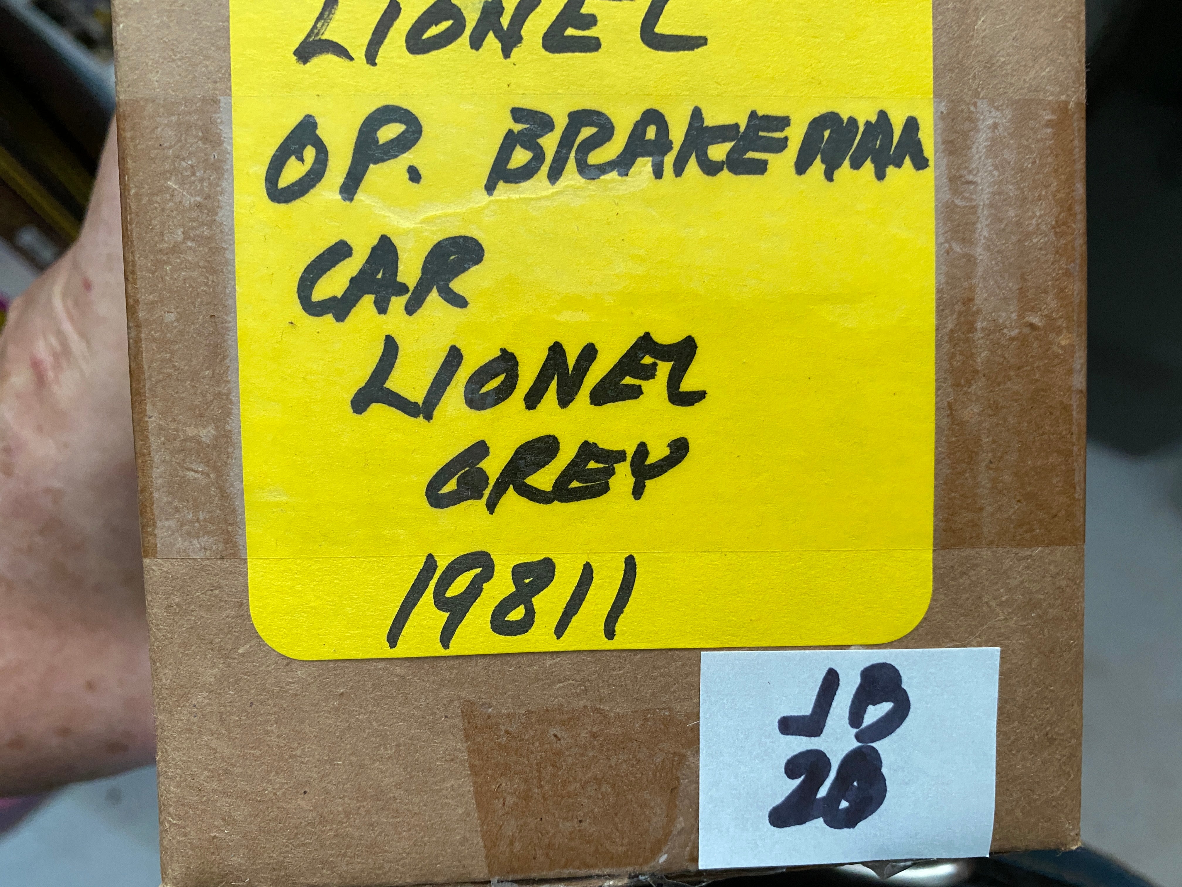 Lionel 6-19811 - Operating Brakeman Box Car "Monon" - Second Hand