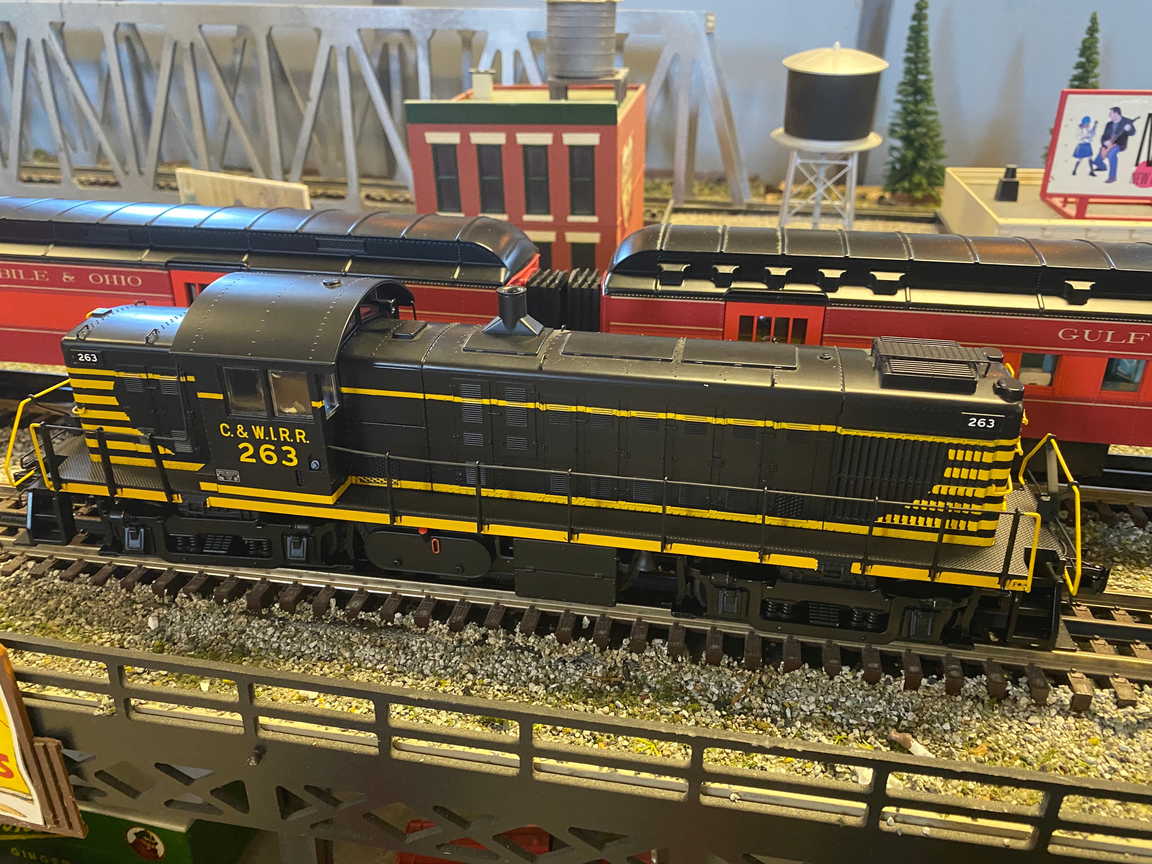 MTH 30-20868-1 - Alco RS-1 Diesel Engine "Chicago & Western Indiana Railroad" #263 w/ PS3 - Custom Run for MrMuffin'sTrains