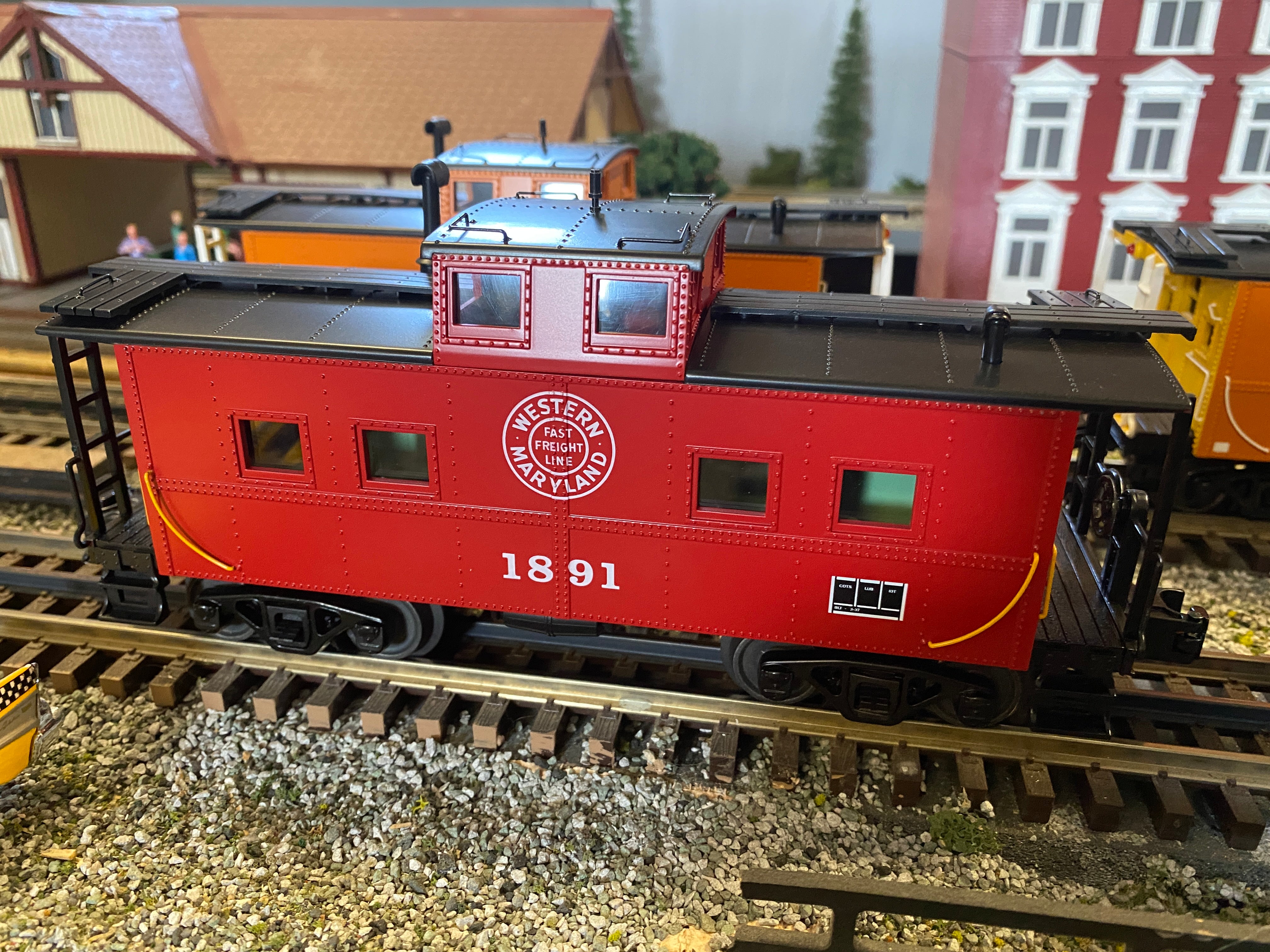 MTH 20-91716 - Steel Caboose (Center Cupola) "Western Maryland"