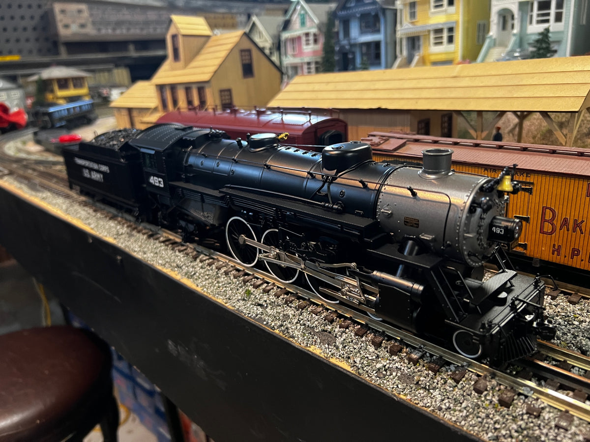 MTH 20-3812-1 - 4-6-2 USRA Pacific Steam Engine "U.S. Army" #493 w/ PS3 - MrMuffin'sTrains