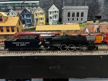 MTH 20-3812-1 - 4-6-2 USRA Pacific Steam Engine "U.S. Army" #493 w/ PS3 - MrMuffin'sTrains