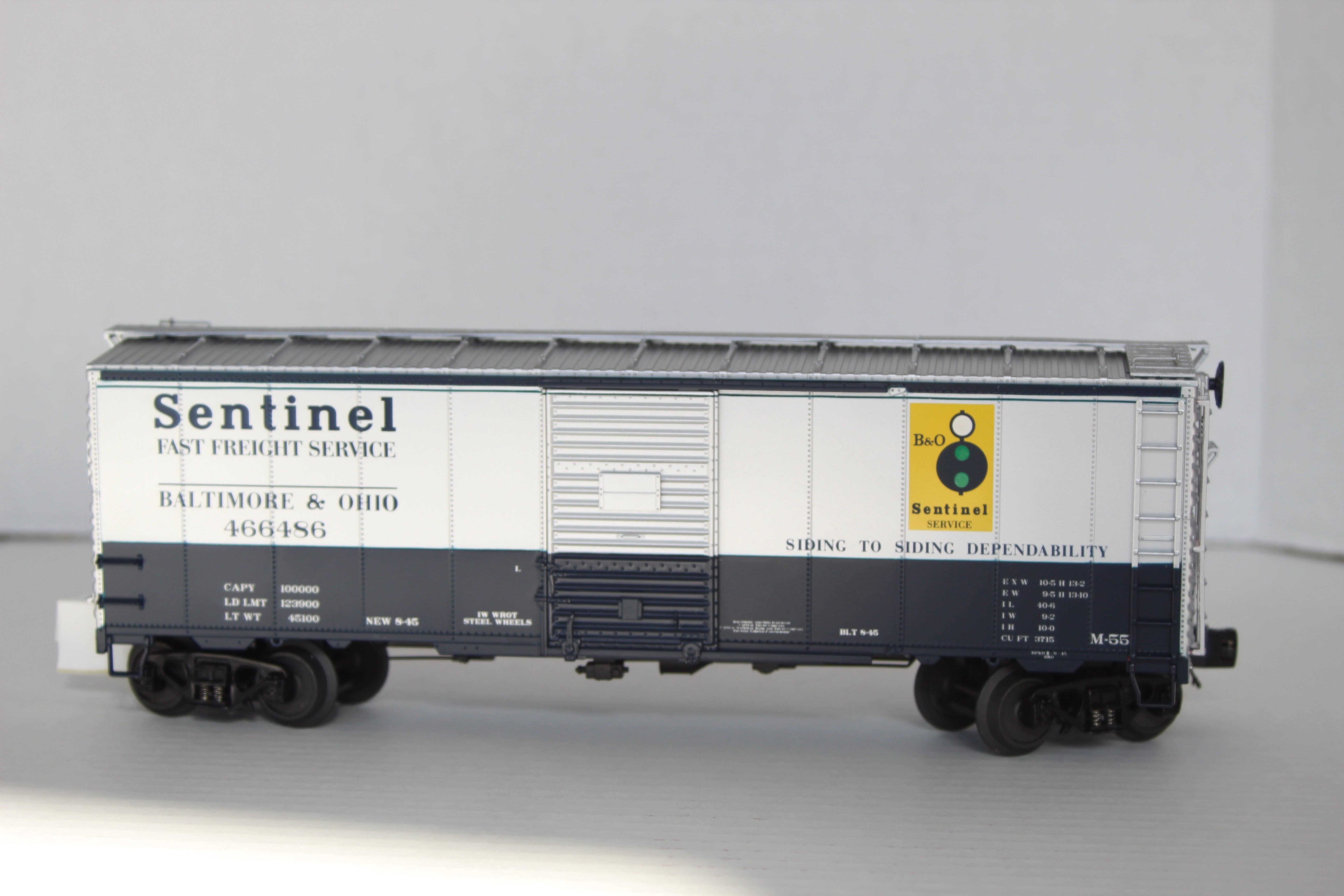MTH 20-93324 - B&O Sentinel Box Car - Second-Hand
