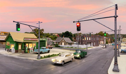 Woodland Scenic JP5666 - Mast Arm Traffic Lights - MrMuffin'sTrains