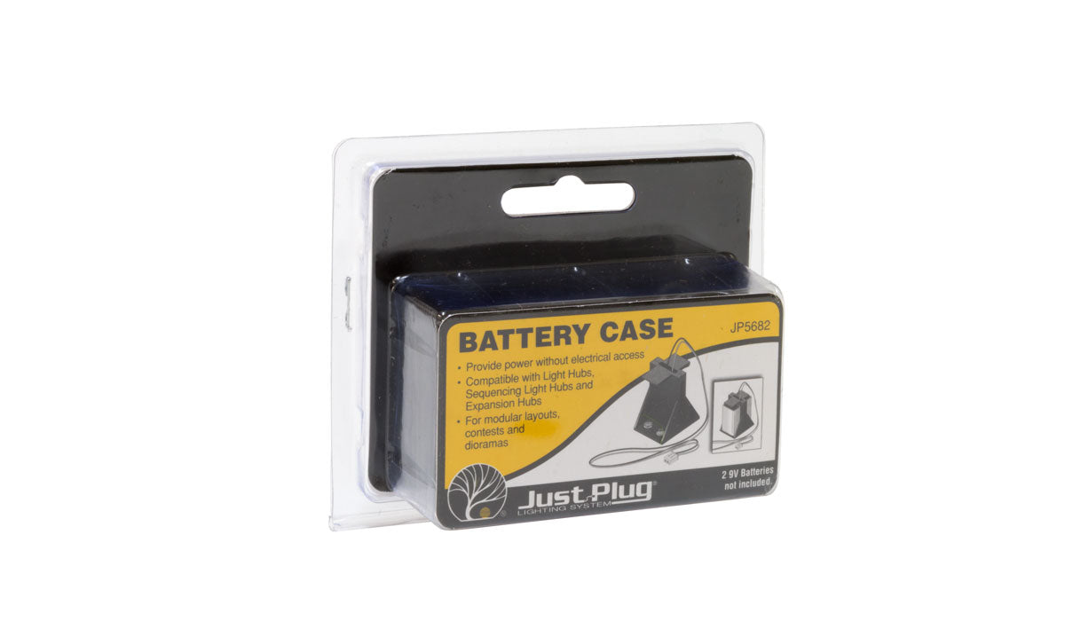 Woodland Scenics JP5682 - Just Plug - Battery Case - MrMuffin'sTrains