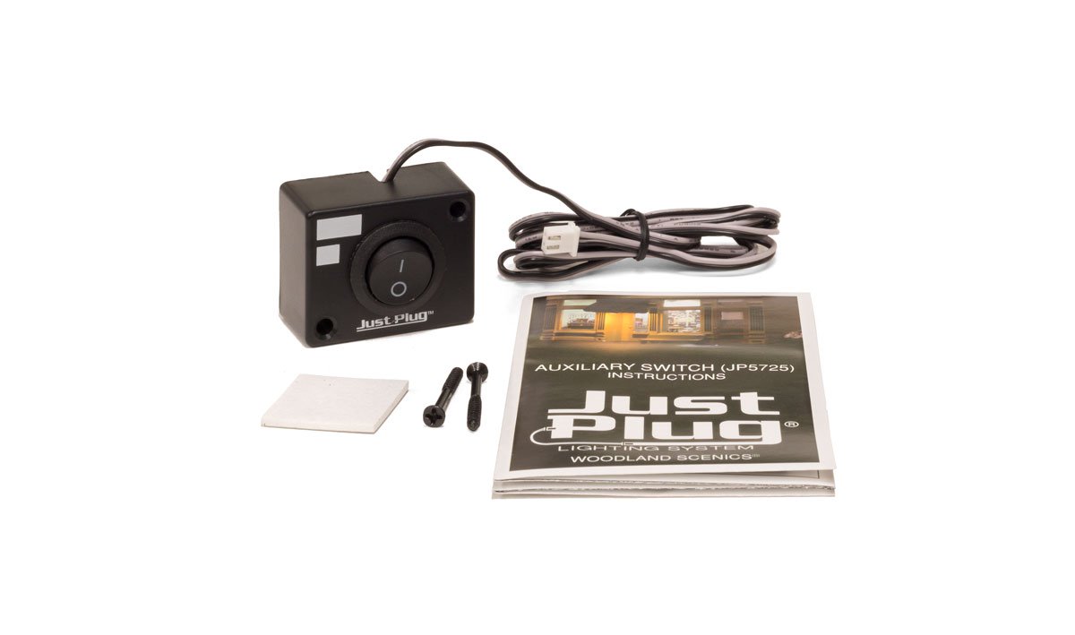 Woodland Scenics JP5725 - Just Plug - Auxillary Switch - MrMuffin'sTrains