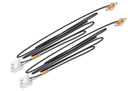 Woodland Scenics JP5736 - Just Plug - LED Stick-On Lights (Orange) 30 mA each - MrMuffin'sTrains