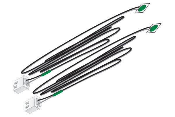 Woodland Scenics JP5737 - Just Plug - LED Stick-On Lights (Green) 25mA each - MrMuffin'sTrains