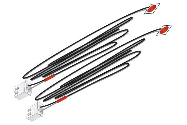 Woodland Scenics JP5739 - Just Plug - LED Stick-On Lights (Red) 30 mA each - MrMuffin'sTrains