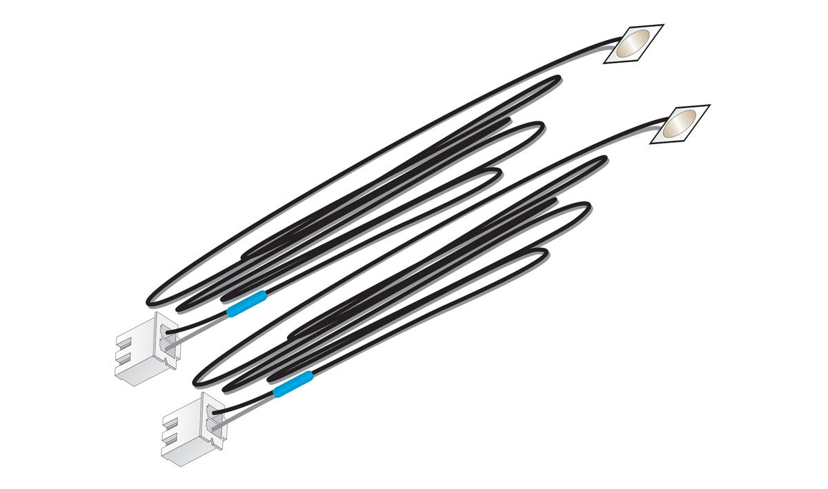 Woodland Scenics JP5741 - Just Plug - LED Stick-On Lights (Cool White) 25 mA each - MrMuffin'sTrains