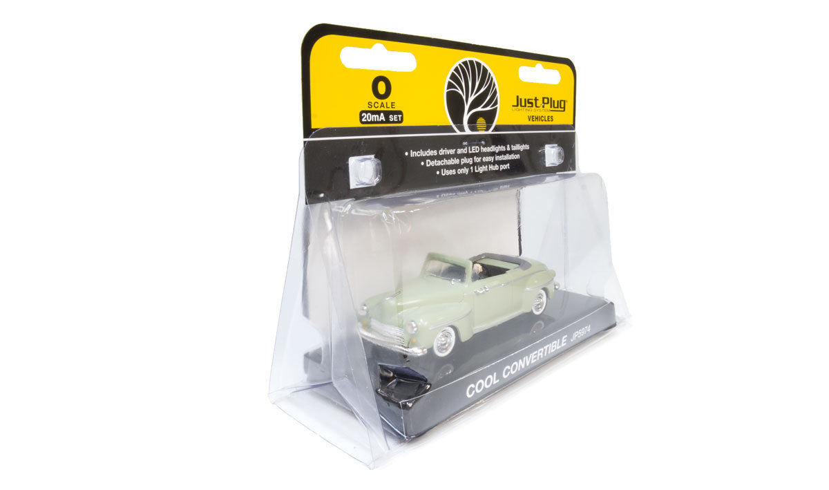 Woodland Scenics JP5974 - Just Plug - Cool Convertible - MrMuffin'sTrains