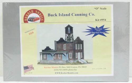 Korber Models #954 - O Scale - Buck Island Canning Company Kit 