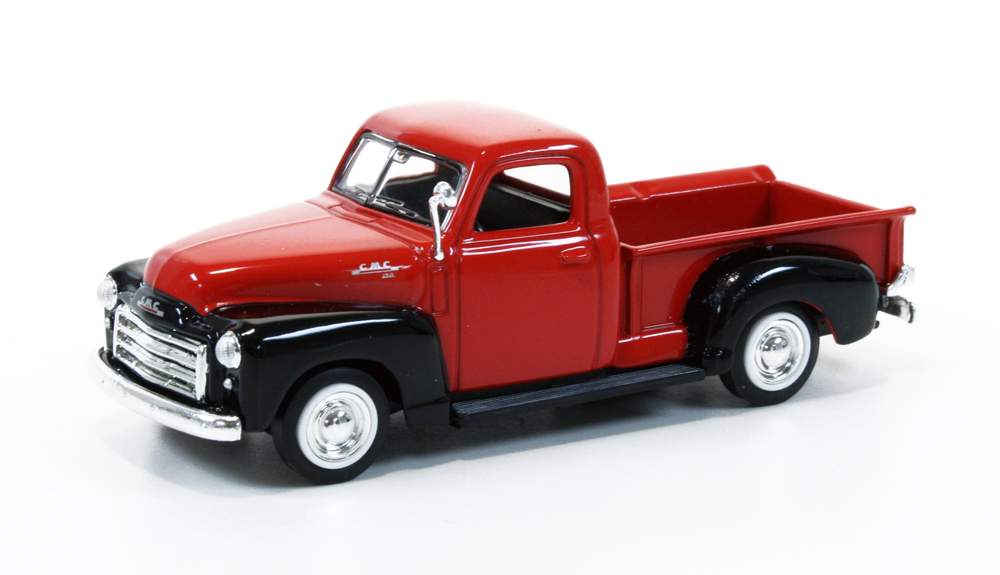 Lucky Die Cast 94255 - 1950 GMC Pick Up (Red/Black) 1/43 Diecast Car