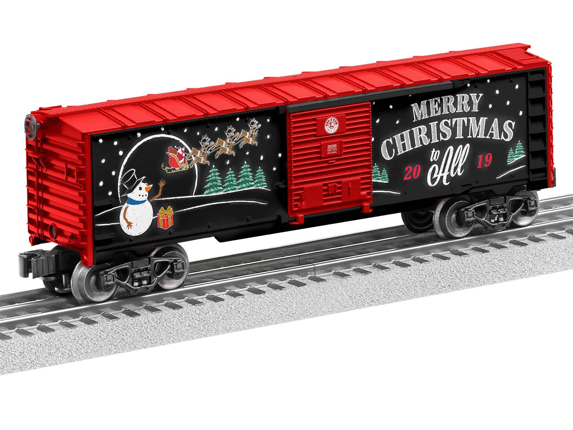 Lionel 1928490 - Boxcar "2019 Christmas" 
