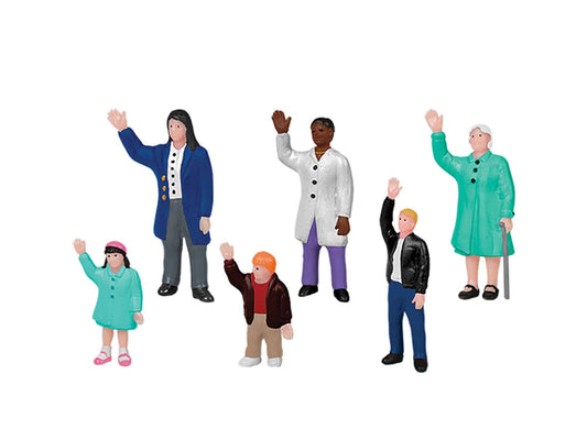 Lionel 1930240 - People Waving (6-Pack) 