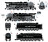 Lionel 1931810 - Legacy J3a Hudson 4-6-4 Steam Locomotive "New York Central" #5415 w/ PT Tender + Bluetooth - Custom Run for MrMuffin'sTrains 
