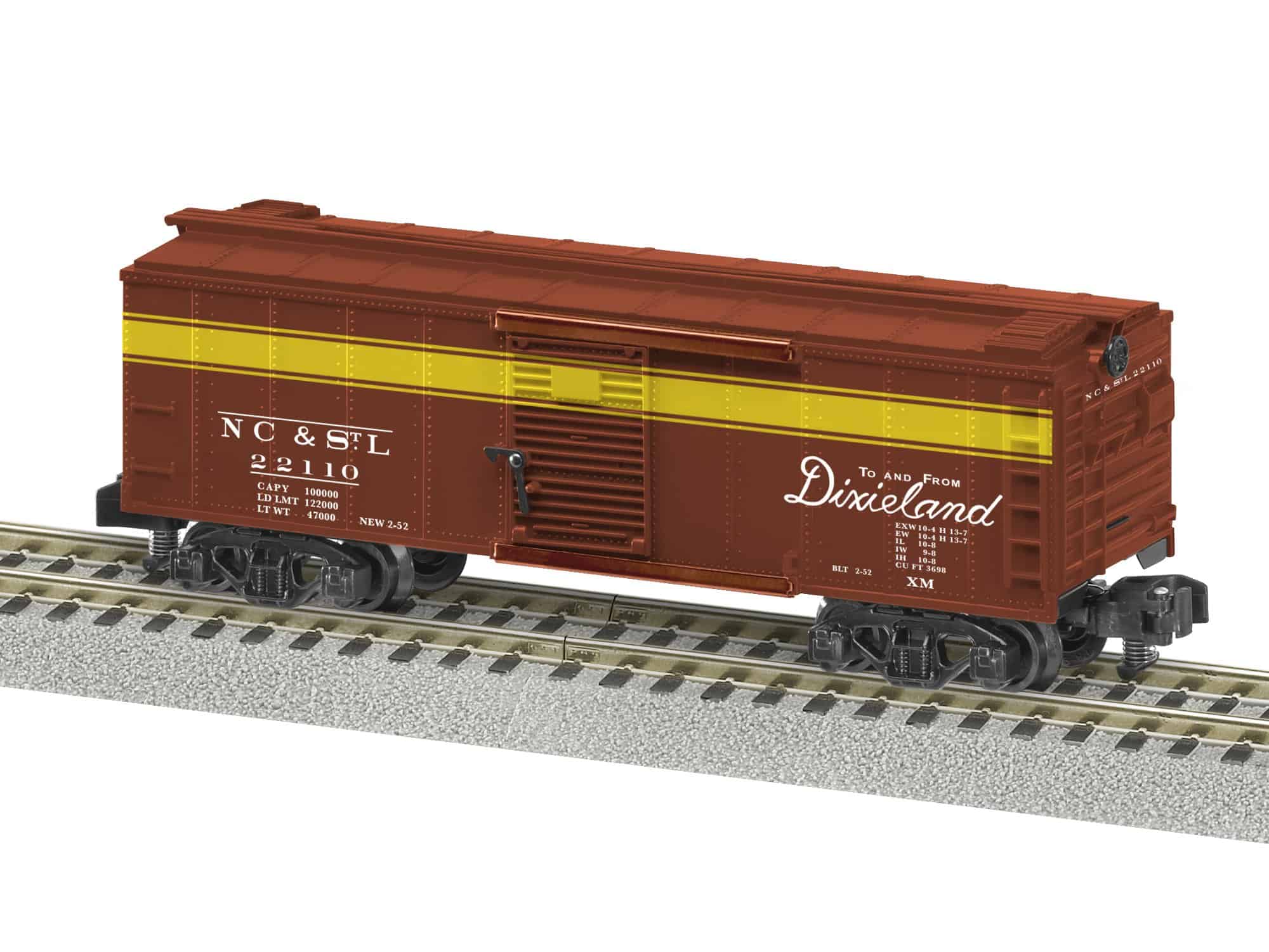 Lionel 2019030 - A/F Freightsounds Boxcar "Nashville, Chattanooga & St Louis" 