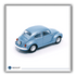 Lucky Die Cast 43219 - 1972 Volkswagen Beetle Sedan (Medium Blue) 1/43 Diecast Car 