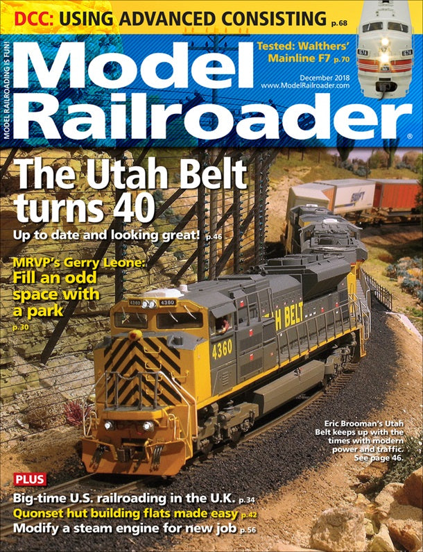 Model Railroader - Magazine - Vol. 85 - Issue 12 - Dec. 2018