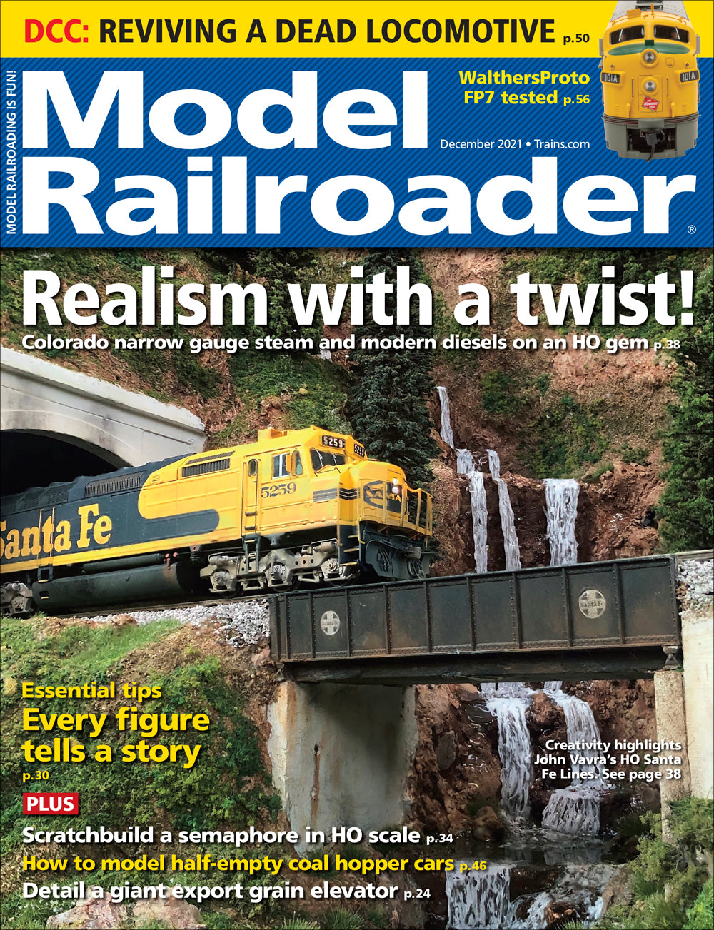 Model Railroader - Magazine - Vol. 88 - Issue 12 - December 2021