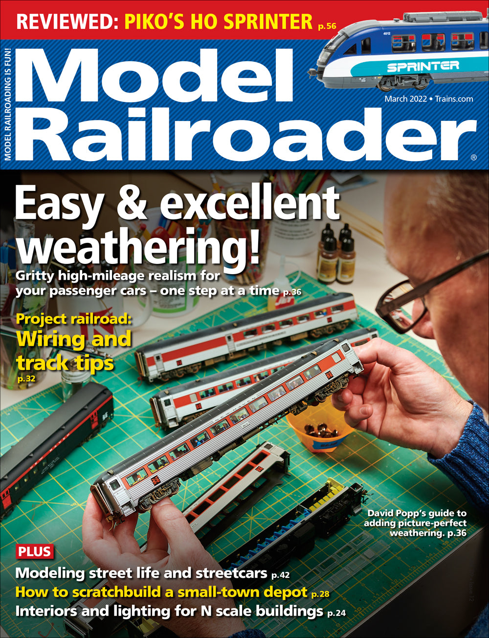 Model Railroader - Magazine - Vol. 89 - Issue 03 - March 2022