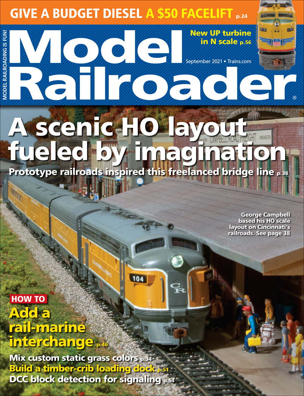 Model Railroader - Magazine - Vol. 88 - Issue 09 - September 2021