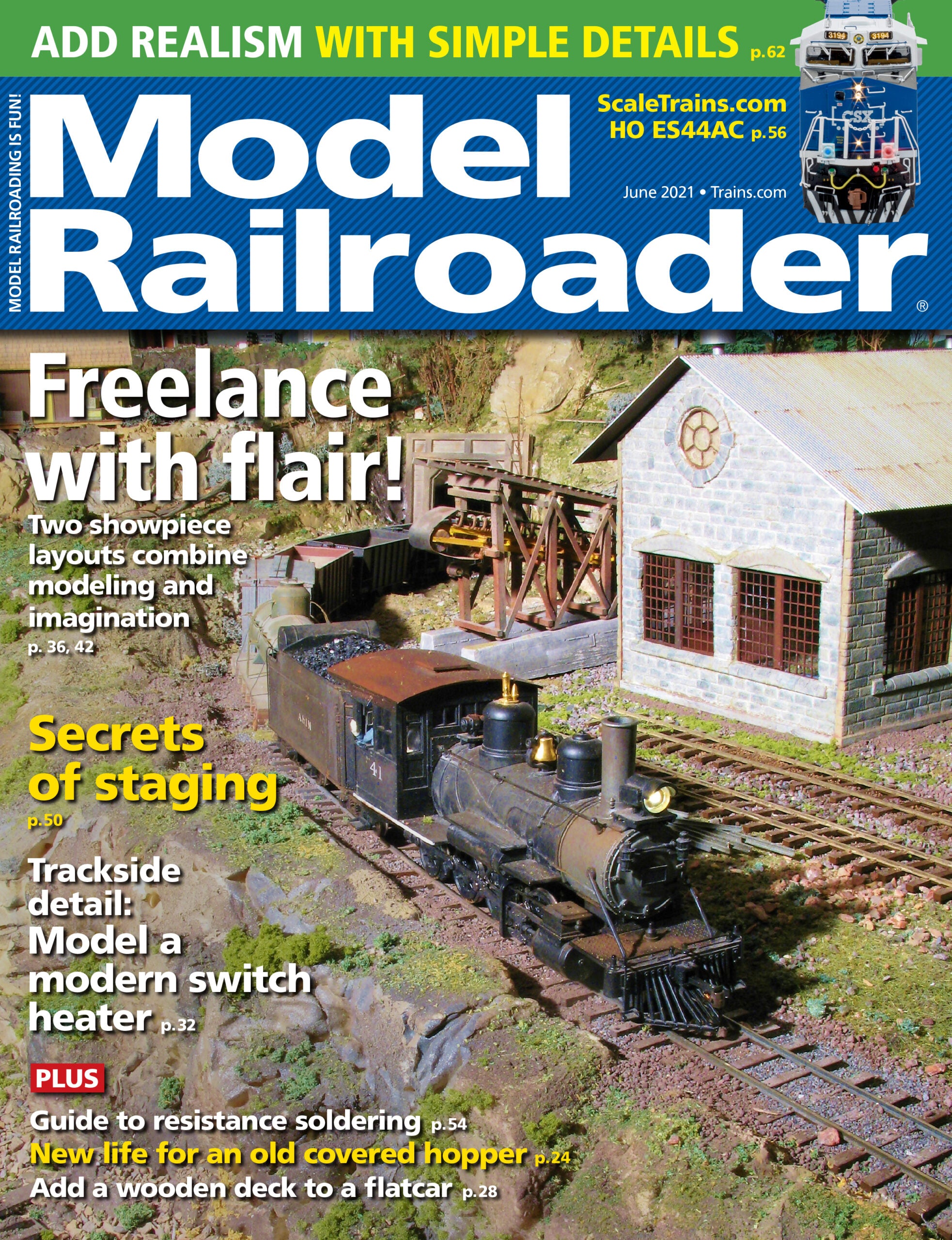Model Railroader - Magazine - Vol. 88 - Issue 06 - June 2021