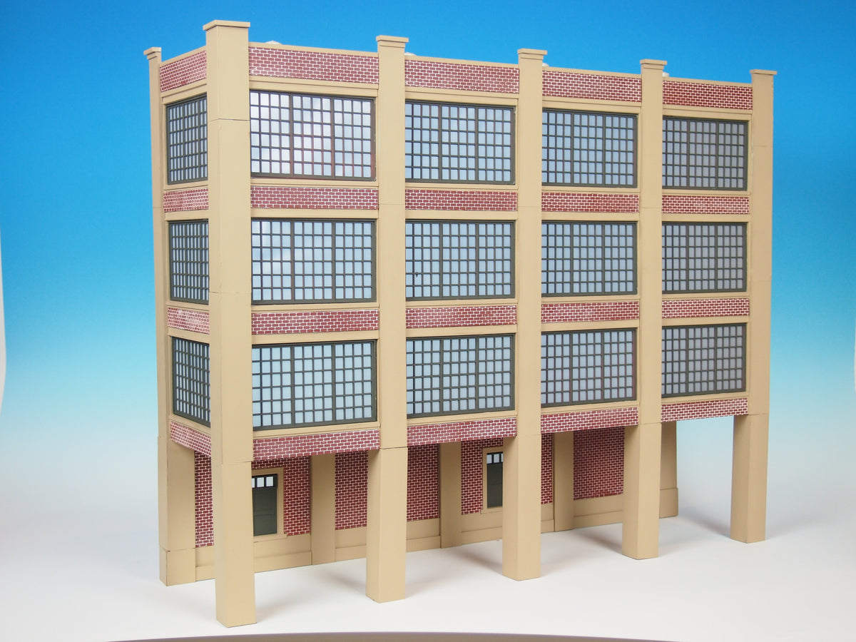 Korber Models #MRS2000 - O Scale - Ted’s Textiles Background Building Kit - MrMuffin'sTrains