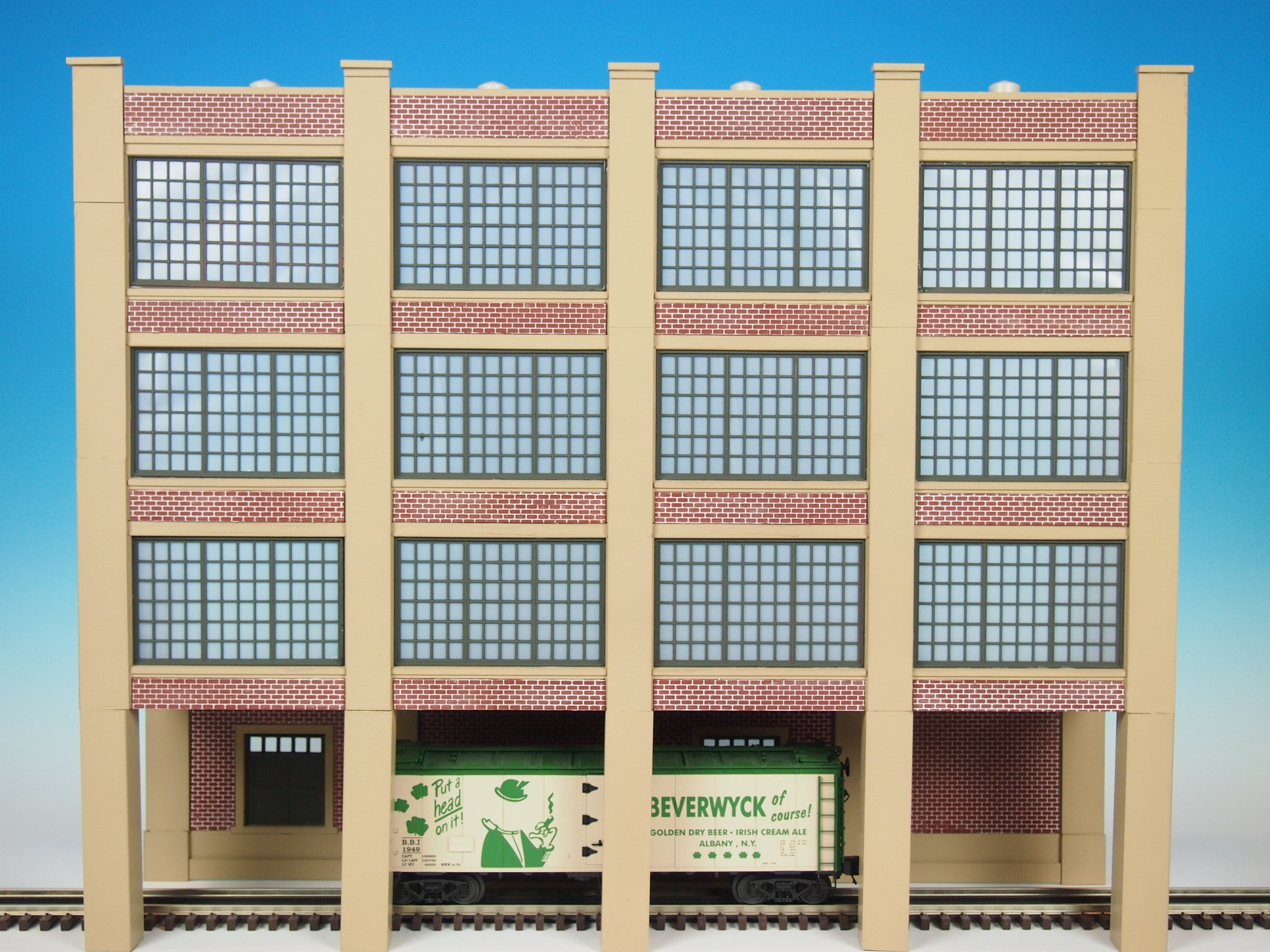Korber Models #MRS2000 - O Scale - Ted’s Textiles Background Building Kit