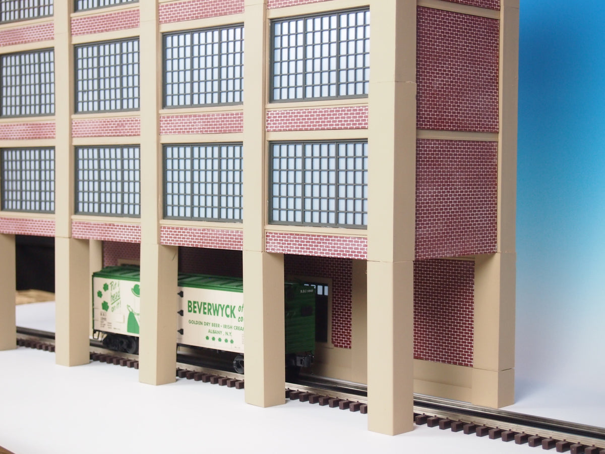 Korber Models #MRS2000 - O Scale - Ted’s Textiles Background Building Kit - MrMuffin'sTrains