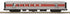 MTH 20-64197 Boston & Maine 70' Streamlined RPO Passenger Cars (Ribbed Sided) 