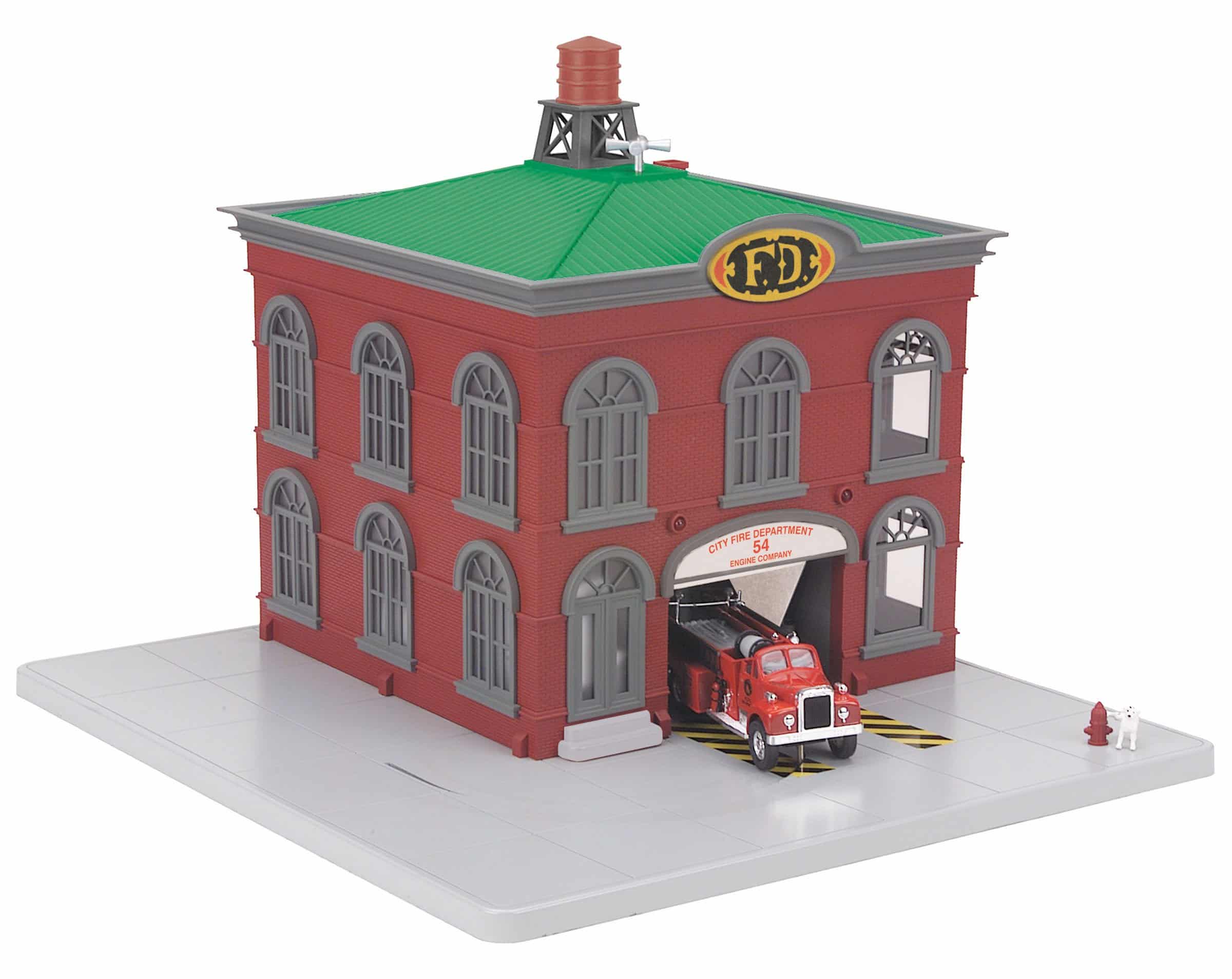 MTH 30-9196 - Operating Firehouse "Engine Company 54" 