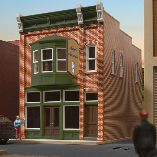 Atlas O 66910 - Coffee Shop Kit "Margie's Macchiatos" - MrMuffin'sTrains