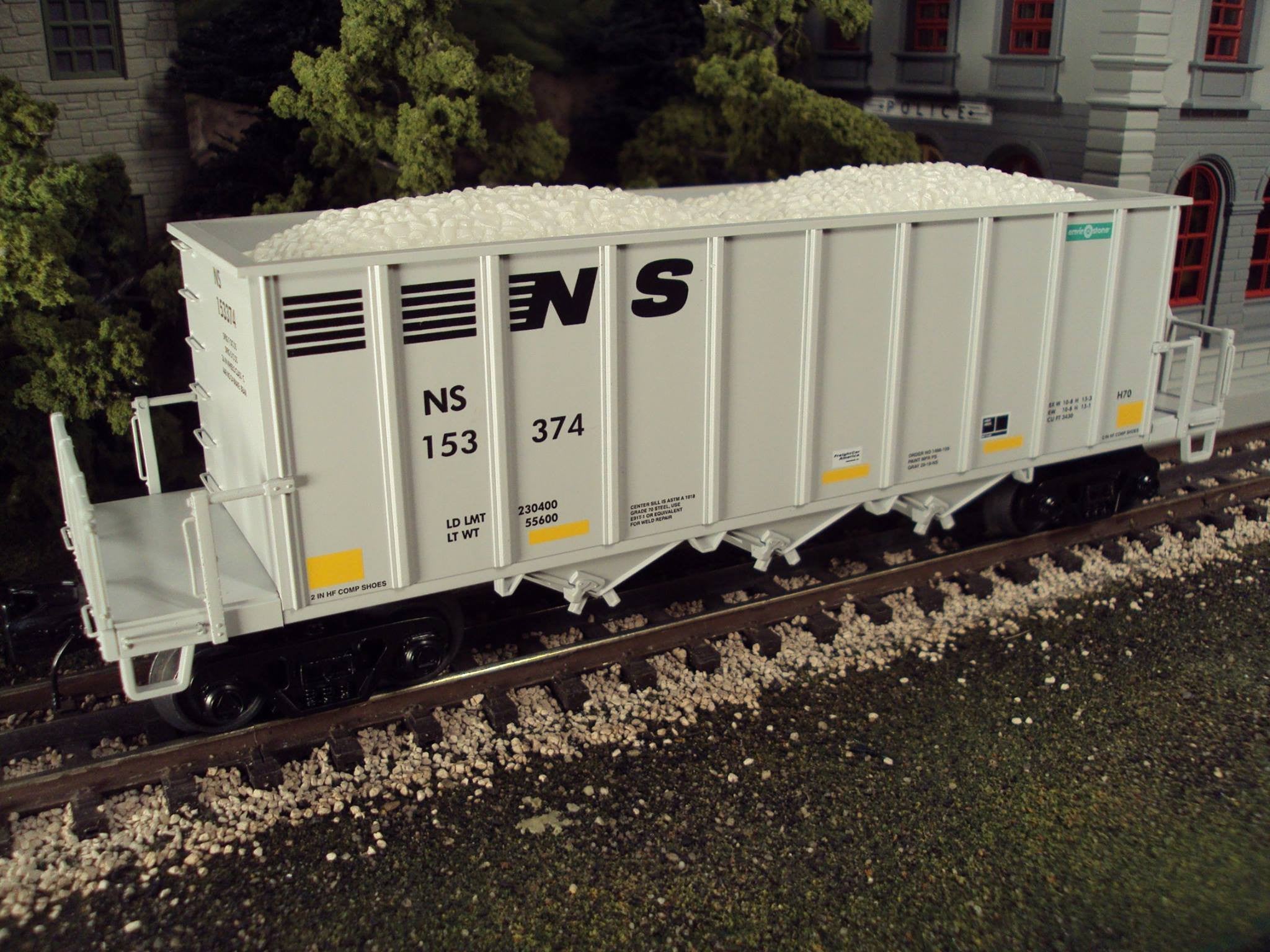 MTH 20-90889 Rapid Discharge Hopper Car Set "Norfolk Southern" 6-Car Set-Second hand-M4985