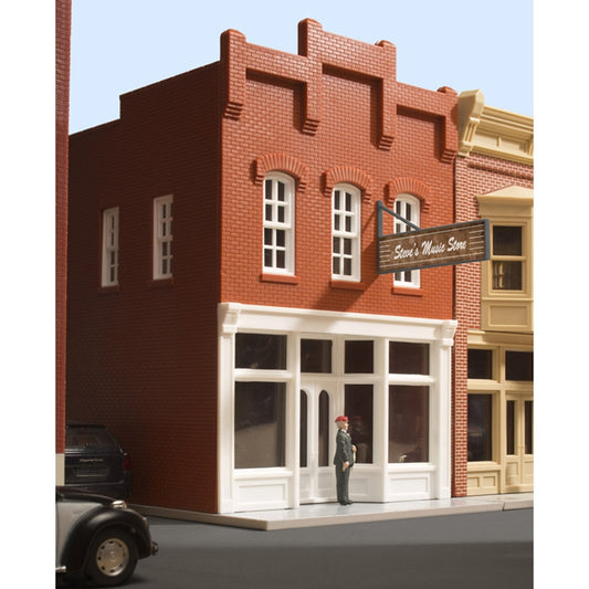 Atlas O 66911 - Shop Building Kit "Steve's Music Store" - MrMuffin'sTrains