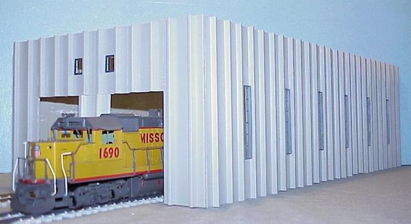 Korber Models #TT2124 - O Scale - Locomotive Maintenance Facility Kit - MrMuffin'sTrains