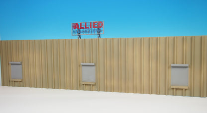 Korber Models #TT2222 - O Scale - Allied Manufacturing Background Building Kit - MrMuffin'sTrains